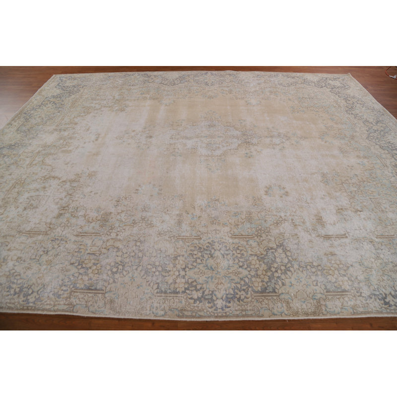 Tapis traditionnel délavé 10 x 12