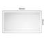 Miroir mural 84 po x 48 po pour salle de bain. Brouillard, 3 réglages de couleur, gradation continue, miroir robuste en aluminium 84 x 48 avec fonction de brouillard. Lumières, luminosité réglable,