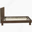 Grand lit plateforme Hemlock