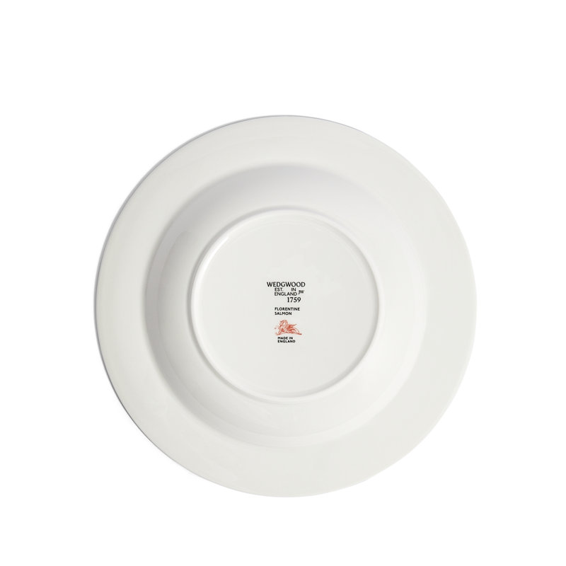 Wedgwood Florentine Colours Rim Soup 8.9In, Orange