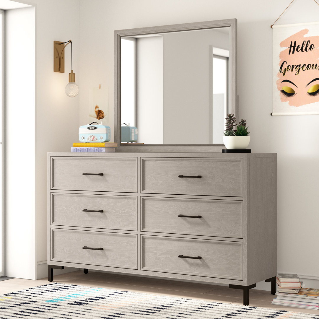 Braecyn 6 - Drawer Dresser Wade Logan®