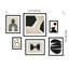 Neutral Shapes  - set of 6  by 1x Studio, Urban Road Framed Wall Art Prints-61825530-61825529