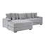 Canapé en flanelle 111,4 po beige-1477127814