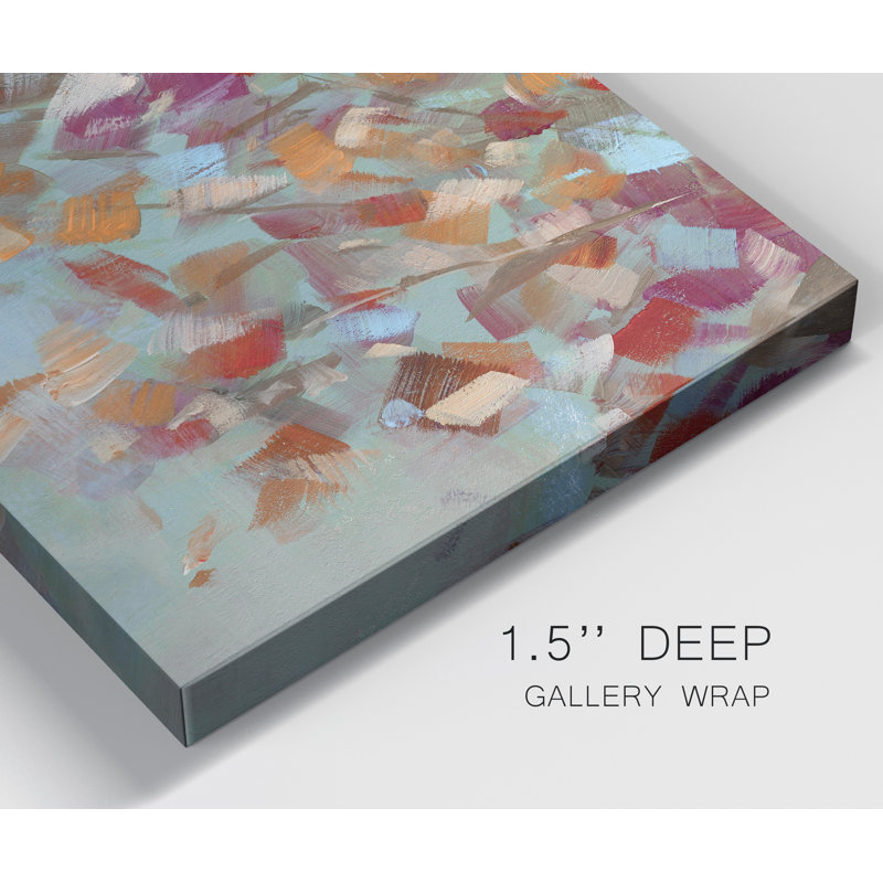 Confetti Party II - impression sur toile tendue, H 24 po x l 24 po x P 1 po