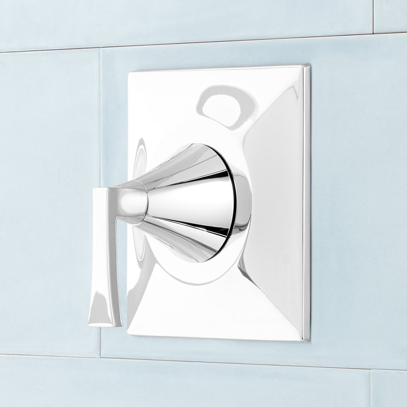 Vilamonte Trim & Pressure Balance Shower Valve, Polished Chrome