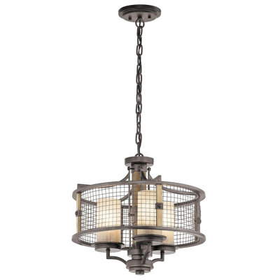 Rosiclare 3 - Light Drum Chandelier