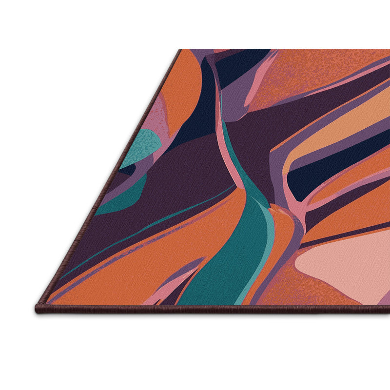 Spectrum Charge Rug, Square 8'