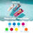 Plastic Rectangle Hard Sided Pool 1.25'' H x 26'' W x 70'' L