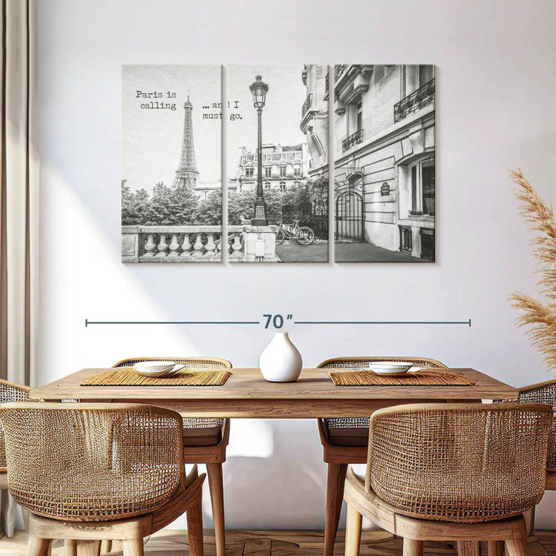 Rorry Paris Is Calling, 36" H x 57" W