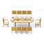 Atnas Outdoor Teak Dining Set-1703425982-1797371913