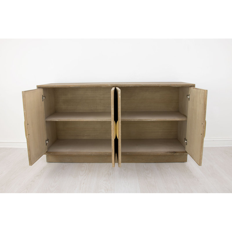 Parker 64'' W Solid Wood Sideboard