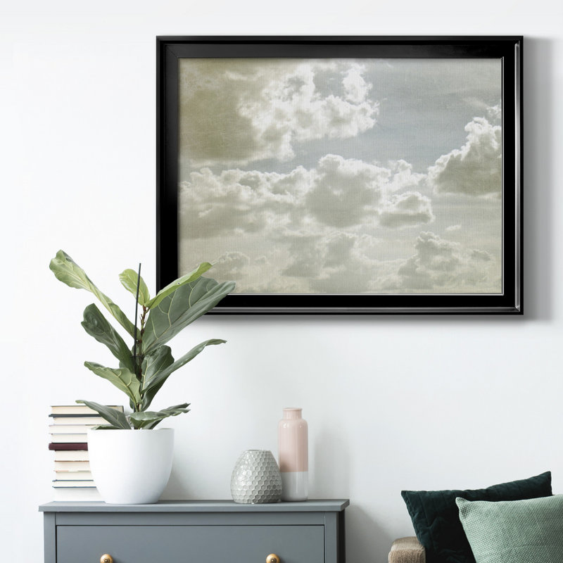 «Sky Scrapers IV», reproduction encadrée de qualité supérieure - prête à être accrochée, H 30,5 po x l 42,5 po x P 1 po