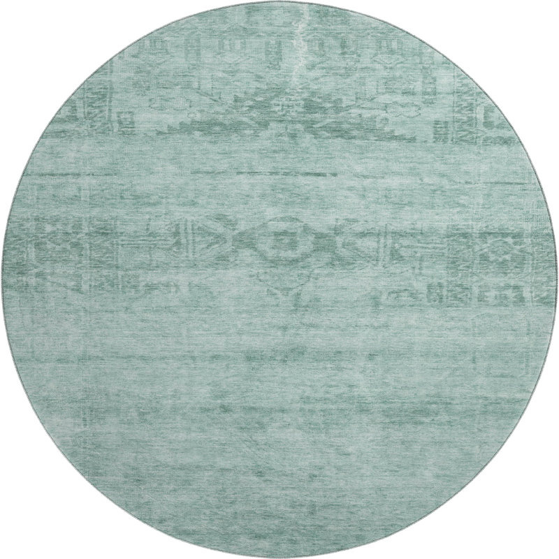 Tapis de qualité supérieure lavable à la machine AMF1647 Global, Rond 8 pi