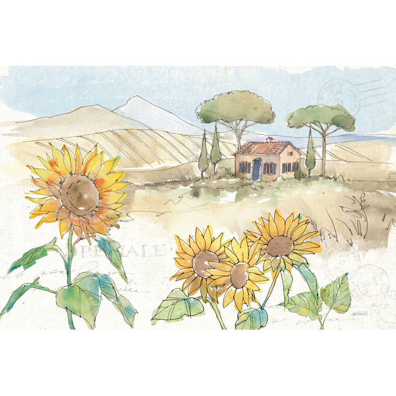 Tuscan Elegance III - Wrapped Canvas Painting, 20cm H x 30cm W x 3.8cm D