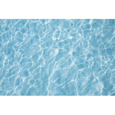 Blue Sea Surface 1 Piece Wrapped Canvas Wall Art