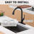 Boyel Living Pull Down Spray Kitchen Faucet-94335221