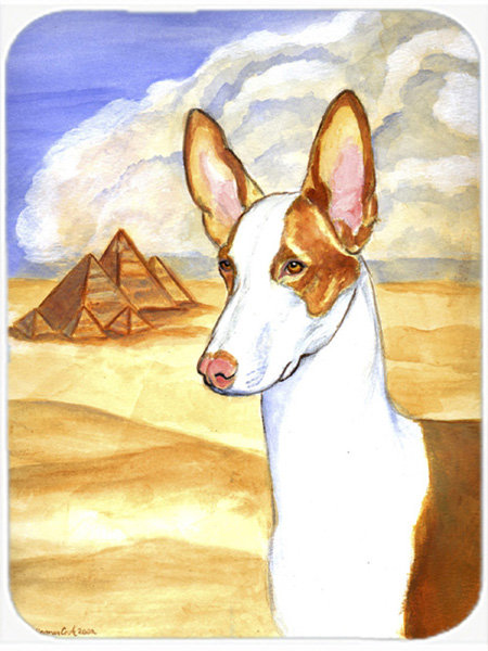 Caroline's Treasures Ibizan Hound Glass Cutting Board