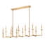 Lustre linéaire 12 lumières Parrish Mordern-123223215