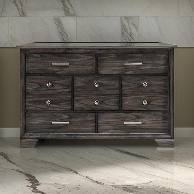Commode double 7 tiroirs Karidee