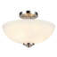 Plafonnier semi-encastré 2 lumières 12,99 po Malysia-73718548
