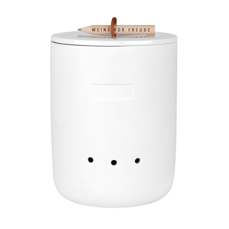 Pot en porcelaine Bon Appetit - 7,3 x 5,5 "