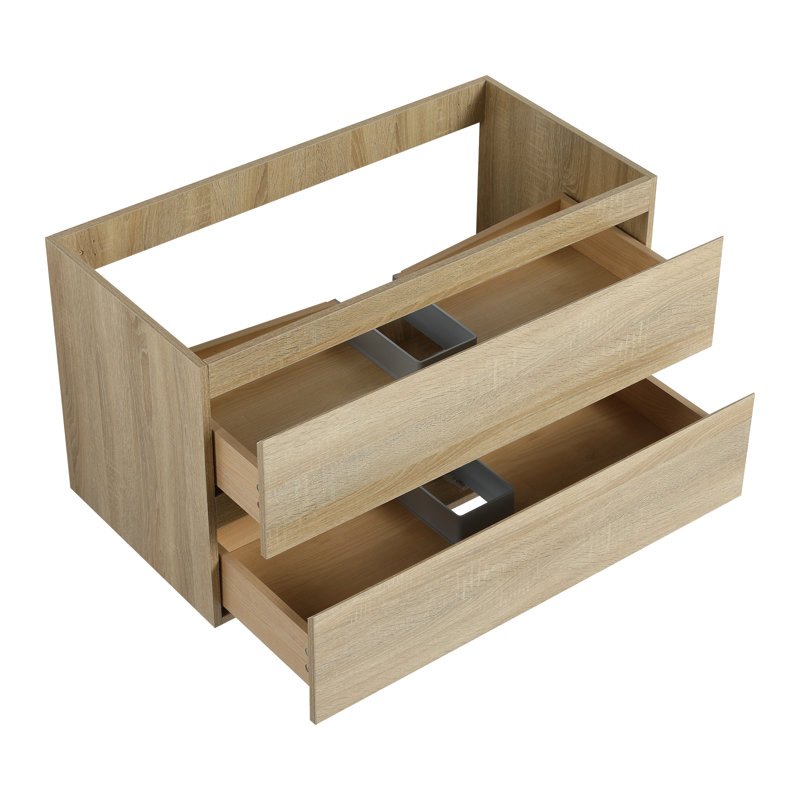 Meuble-lavabo de 36 po - Chêne, pratique et fonctionnel