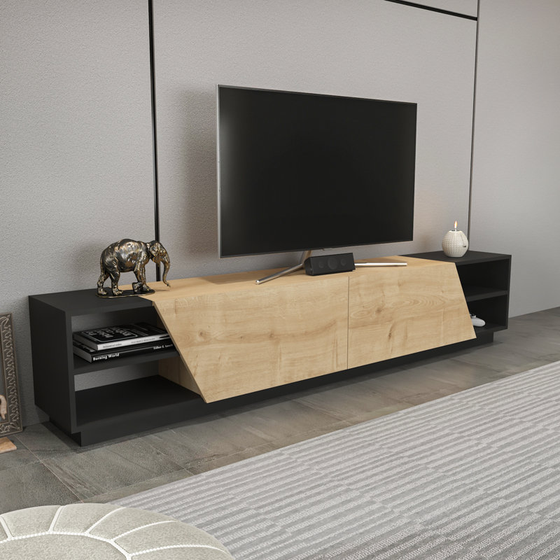 Chambly TV Stand for TVs up to 88", Sapphire/Anthracite