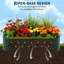Metal Raised Garden Bed-680883753-680883755