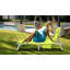Chaises longues 3-en-1 robustes avec chaise longue
