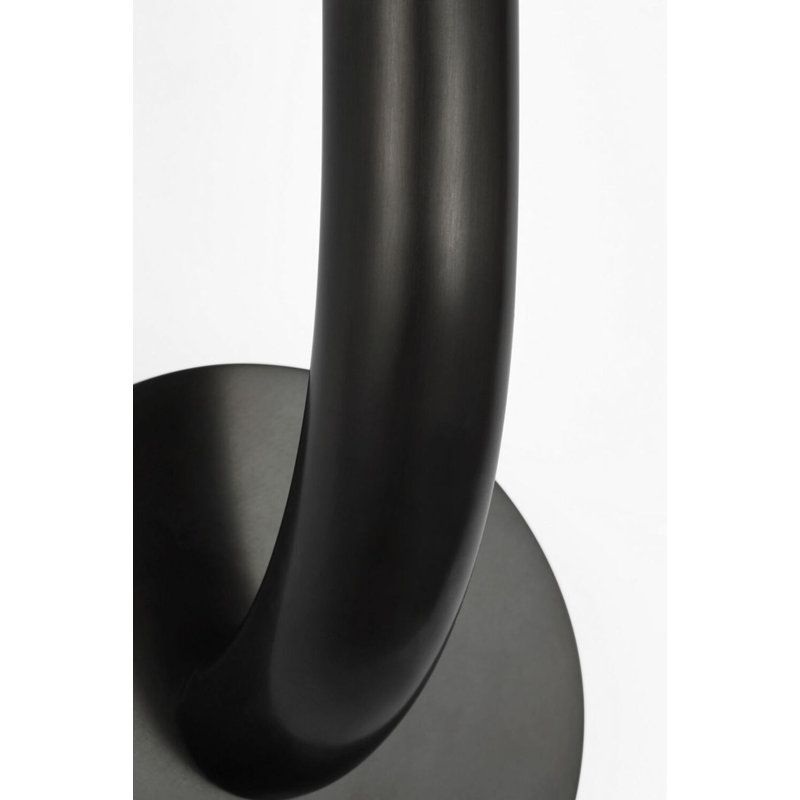 Rousseau Single Sconce with Seeded Glass, Bronze