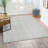 Juno Hand Loomed Recycled P.E.T. Polyester High-Low Geometric Rug -1750591956