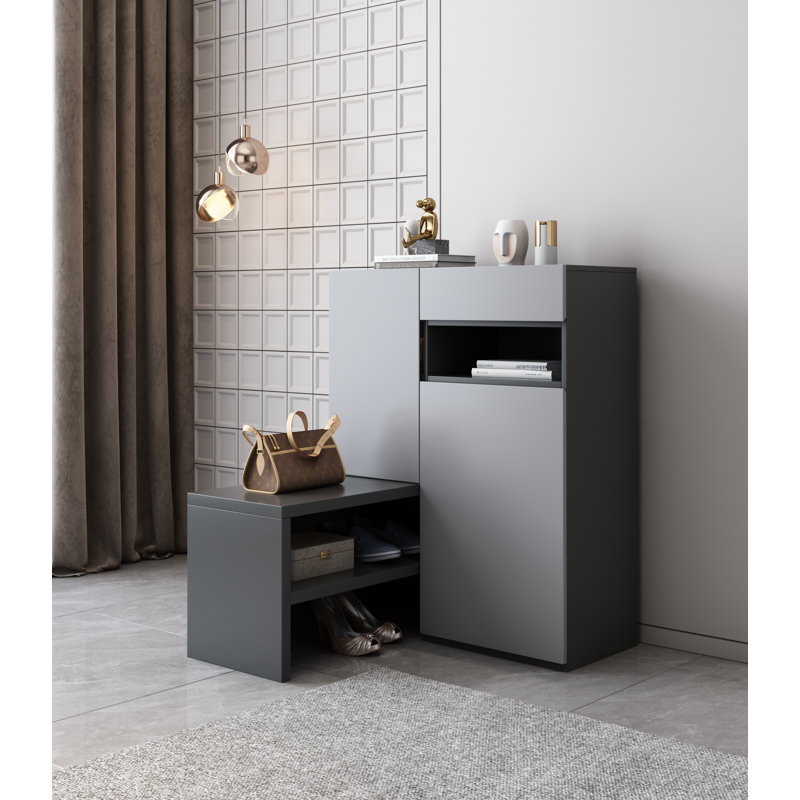 10 Pair Shoe Storage Cabinet