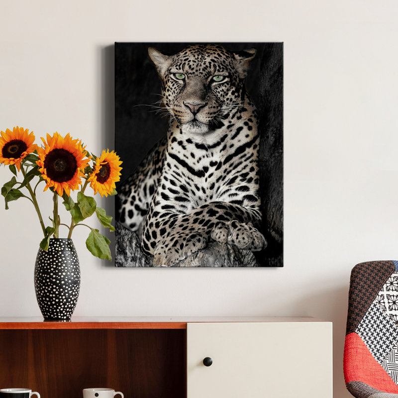 «African Leopard» par Danita Delimont - reproduction de photo sur toile tendue, H 12 po x l 8 po x P 1 po