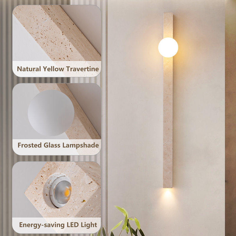 Led Wall Lights 35 Inch Modern Wall Sconces Wall Lights For Living Room