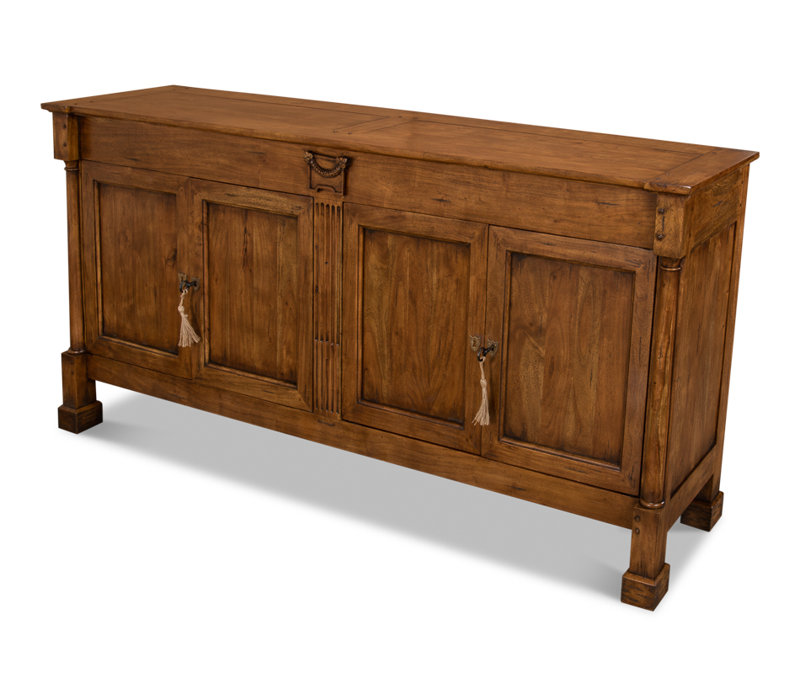 Carreiro 79'' W Solid Wood Sideboard, Fruitwood