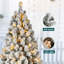 Arbre de Noël artificiel enneigé-248378095
