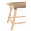 Kaela Solid Wood Accent Stool