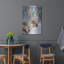  «Christmas Lights Reindeer» par Lauren Rader, art mural en métal, 24 po x 36 po-1500908679