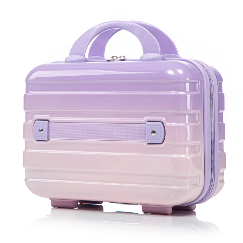 14 "/ 20" 2 pièces / ensemble dans un bagage à roulettes pour PC, valise de cabine, avec couleur dégradée et serrure à combinaison
