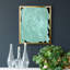 Toile encadrée de qualité supérieure bleu sarcelle Cascade II - prête à être accrochée-226907573-226907531