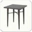 Table de bar en osier carré Pratique, durable, élégant, fonctionnel, compact, confortable, chic, polyvalent