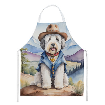 No Pattern Bib Apron