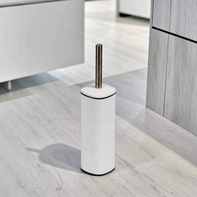 Capri Stainless Steel Toilet Brush Satin