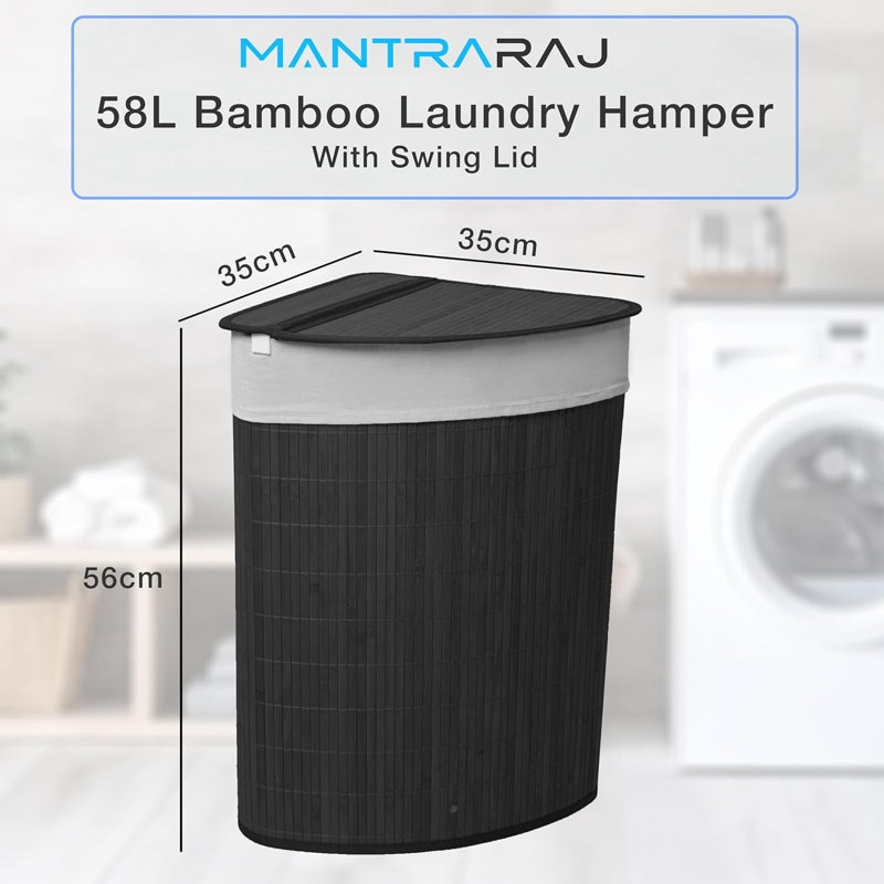 Bamboo Laundry Hamper
