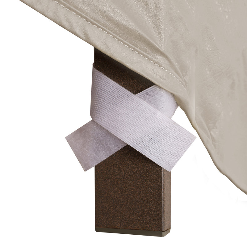 Outdoor Patio Dining Set Cover, 30" H x 92" W x 92" D, Tan