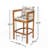 Outdoor Wood Barstool