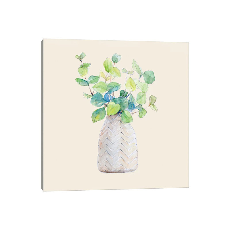 Decorative Potted Plant Iii by Lanie Loreth - Wrapped Canvas Gallery-Wrapped Canvas Giclée