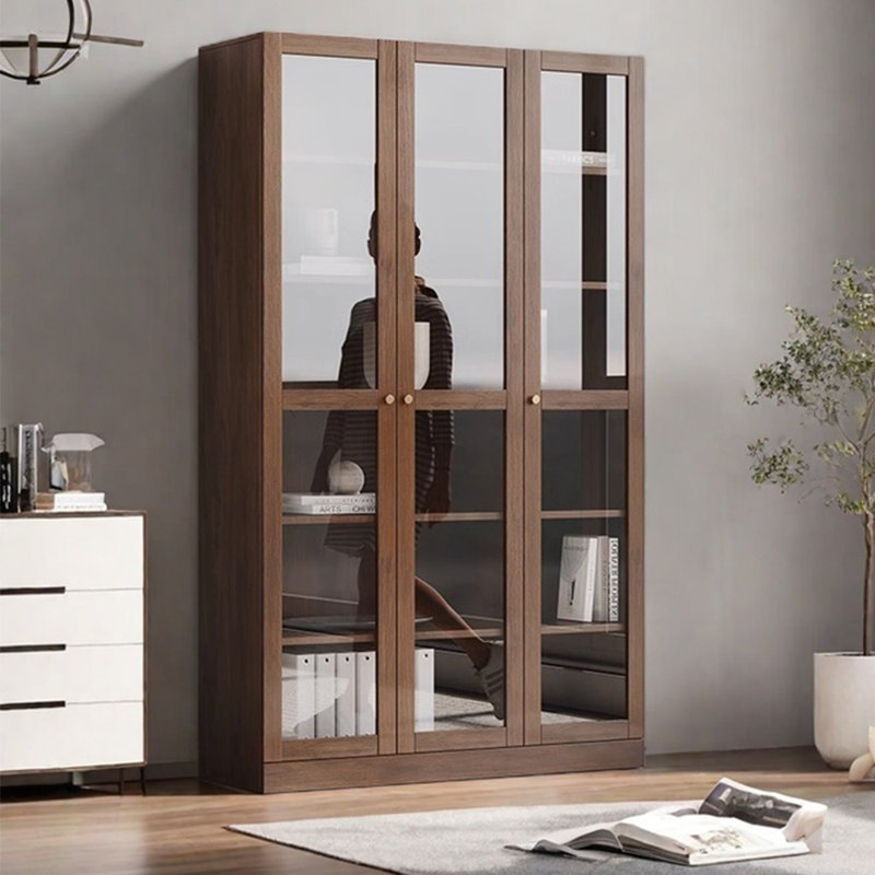 Modern solid wood high appearance level bookcase