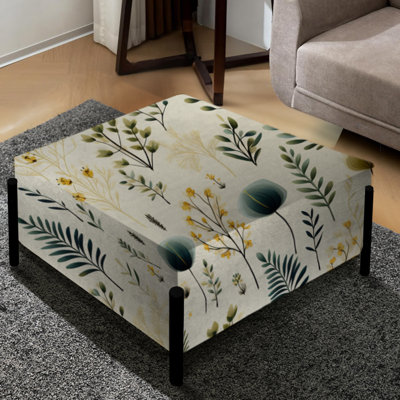 Grand repose-pieds Botanical Harmony II - Plants