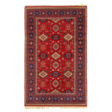 Oriental Area Rug in Red